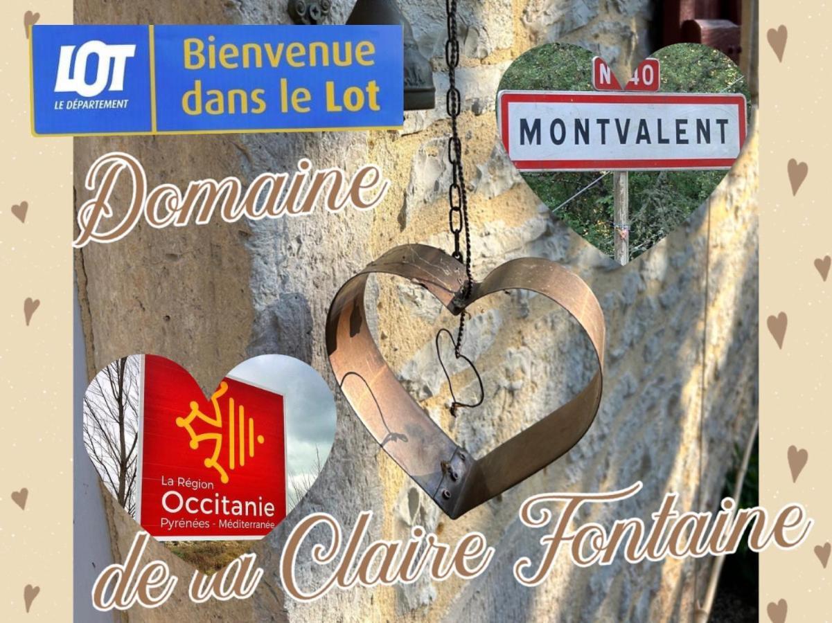 Le Domaine De La Claire Fontaine Gites -Chambres D'Hotes Montvalent 외부 사진