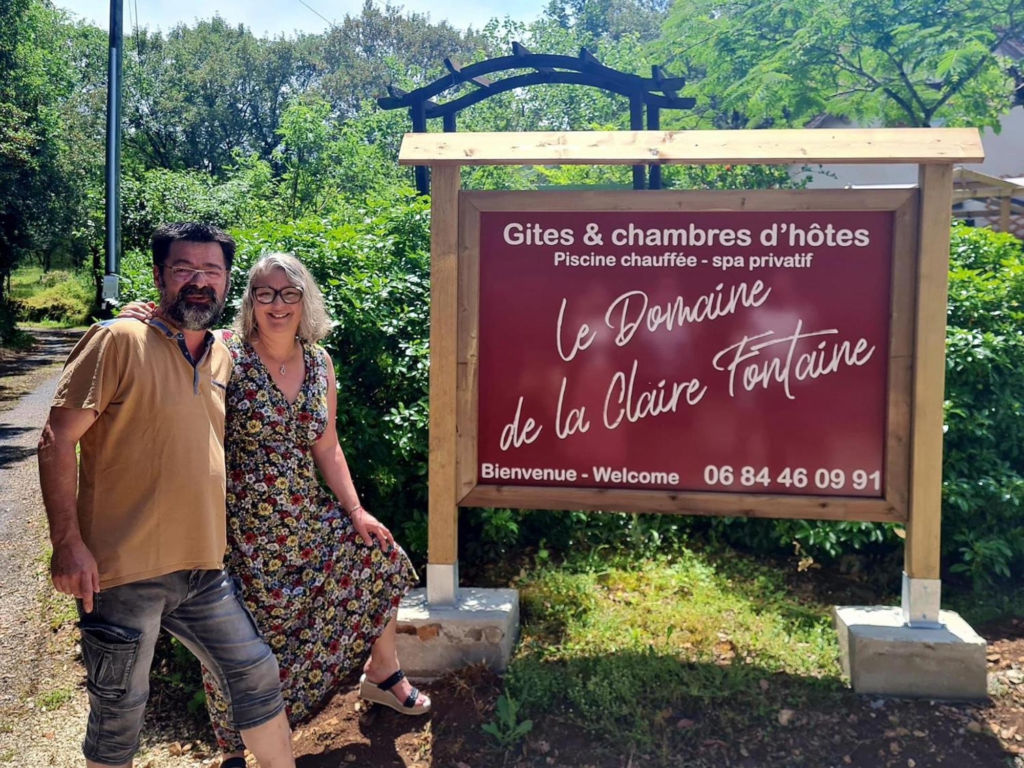 Le Domaine De La Claire Fontaine Gites -Chambres D'Hotes Montvalent 외부 사진